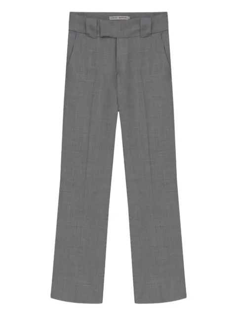 MISCI wide-waistband wool trousers