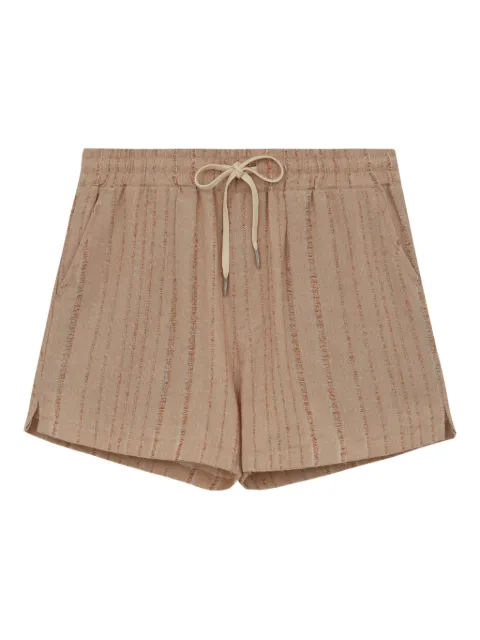 MISCI Gestreifte Jarro Shorts mit Kordelzug