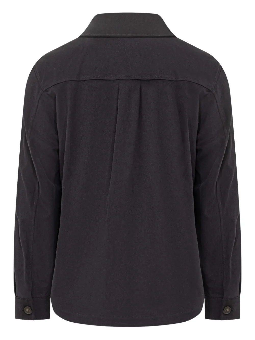 Hugo Boss Boss Black Boss Cotton Overshirt With Pockets In Black