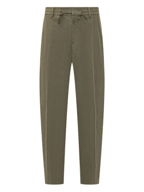 BOSS Tech corduroy drawstring trousers