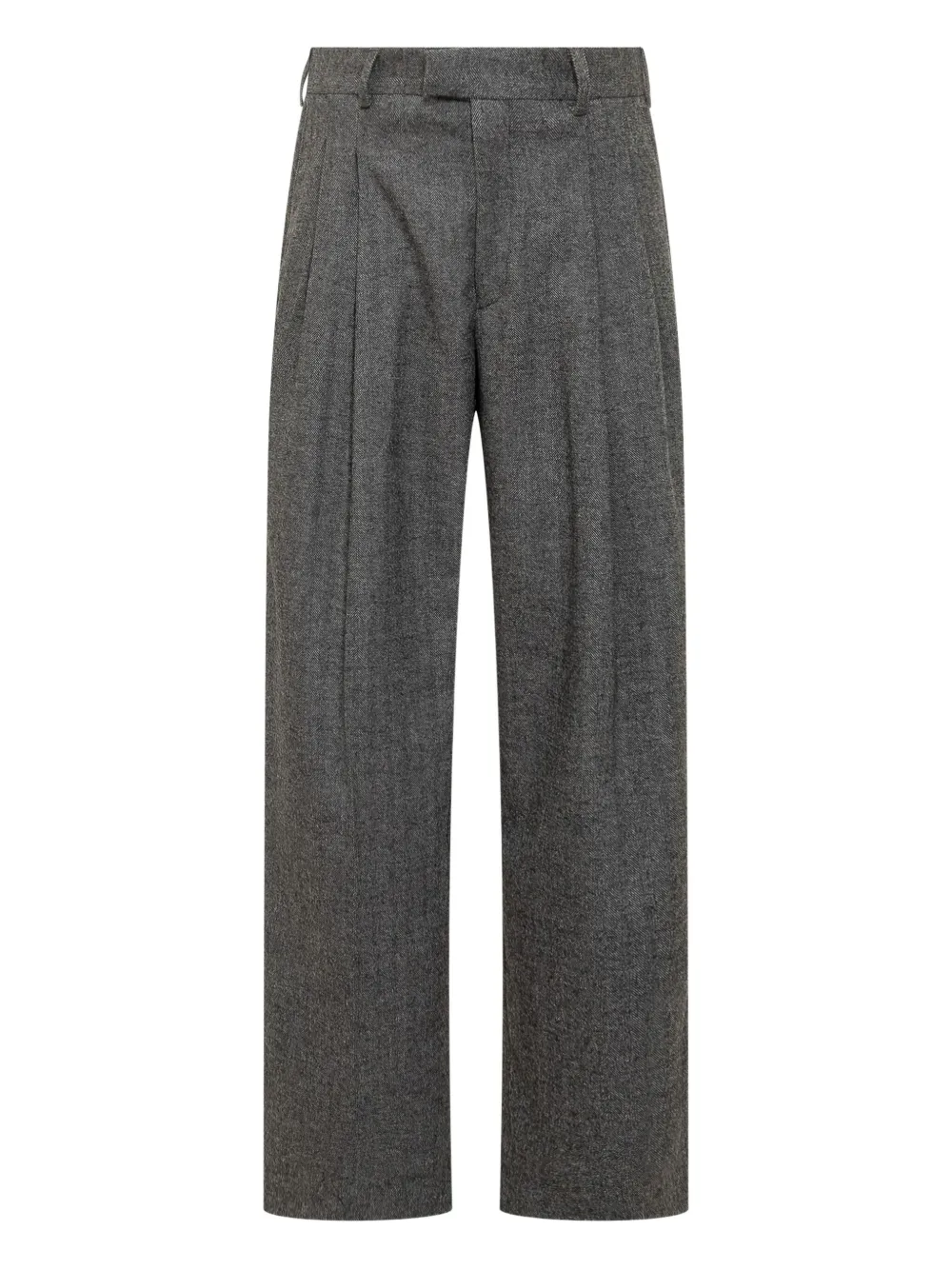 A Paper Kid pleated wool trousers | Grey | Image 1
