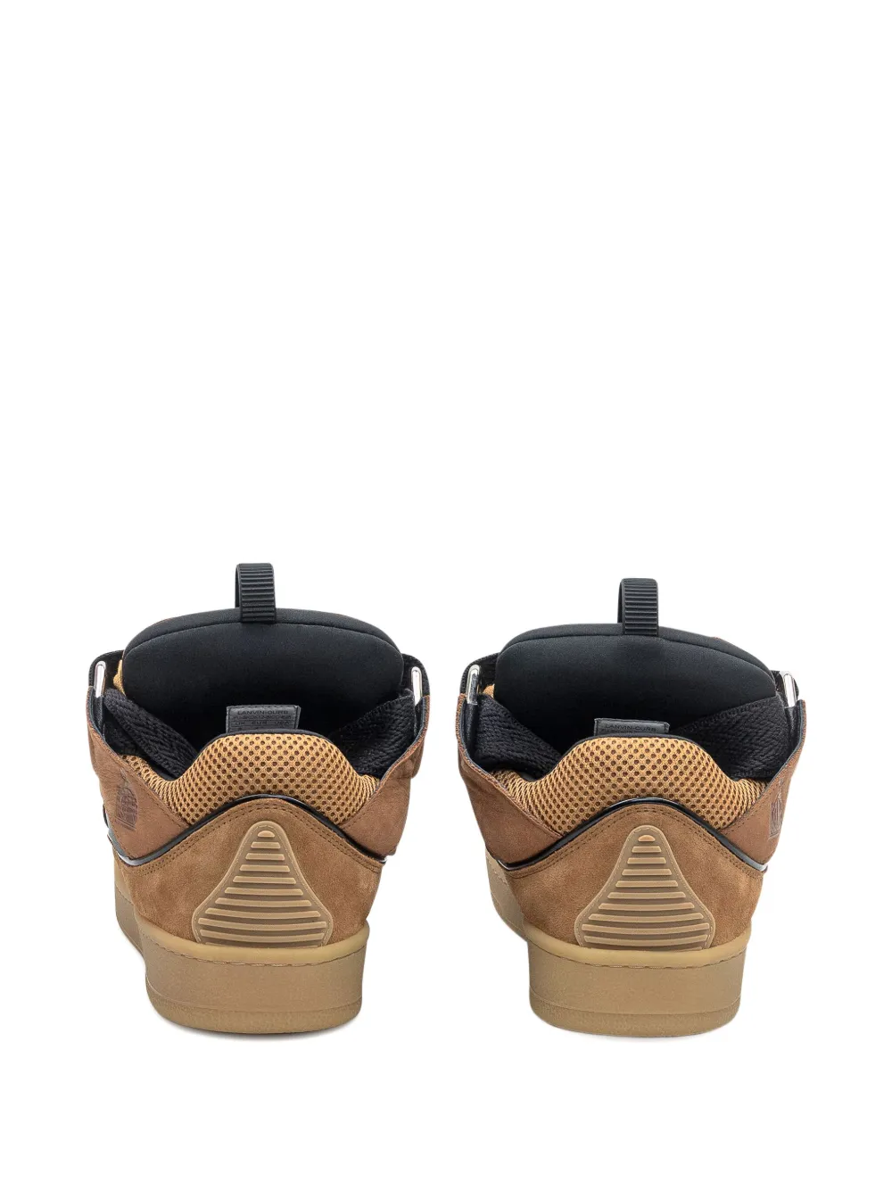 Lanvin Curb vetersneakers Bruin
