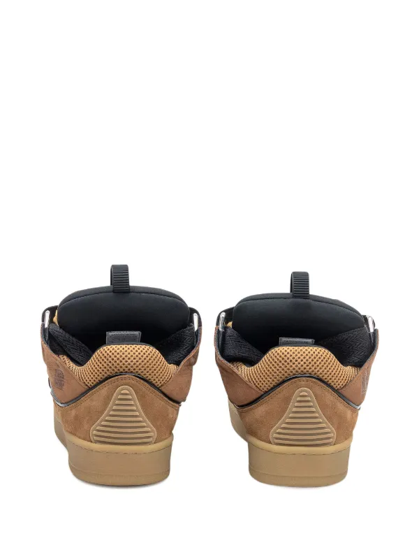 Lanvin Curb lace-up Sneakers | Brown | FARFETCH