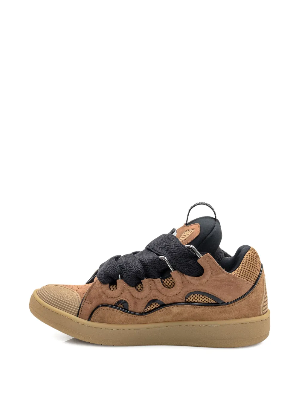 Lanvin Curb vetersneakers Bruin