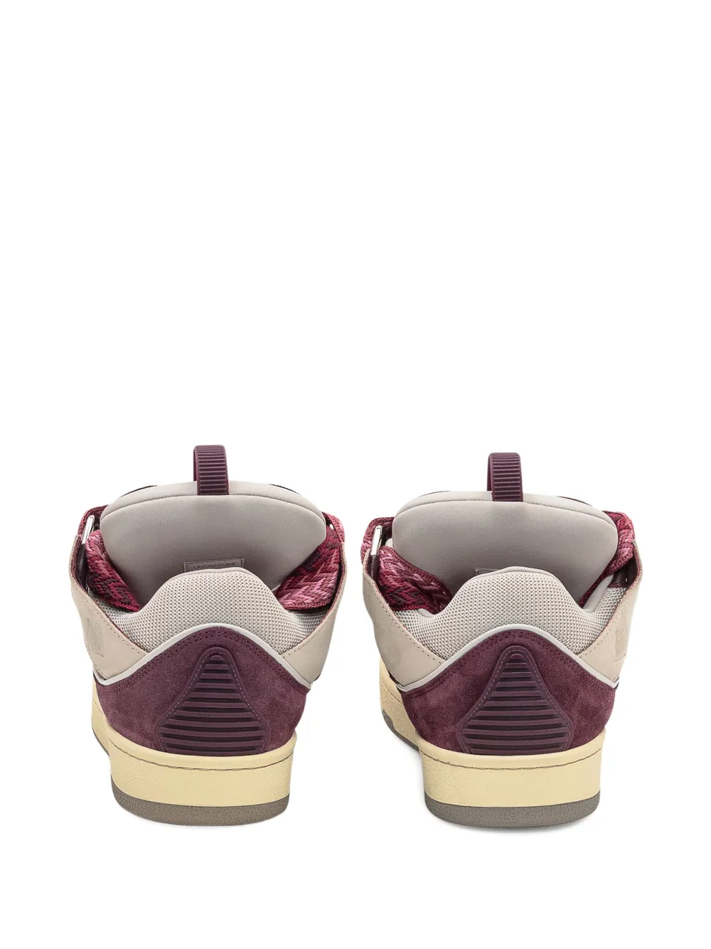 Lanvin Curb vetersneakers Rood