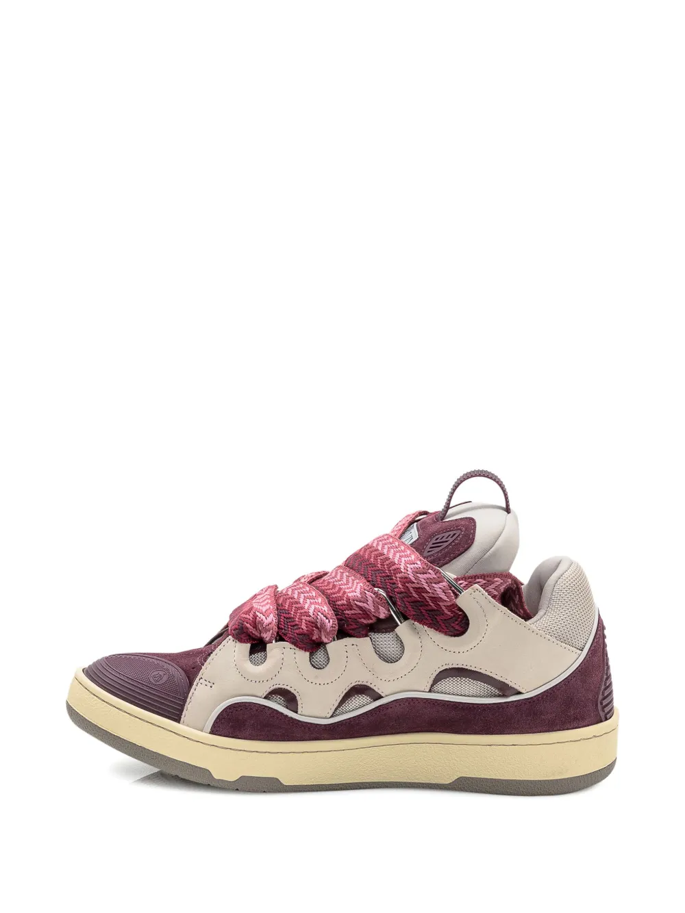 Lanvin Curb vetersneakers Rood
