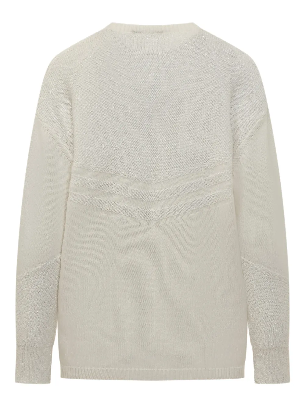  Fabiana Filippi Sequined Sweater - Neutrals 