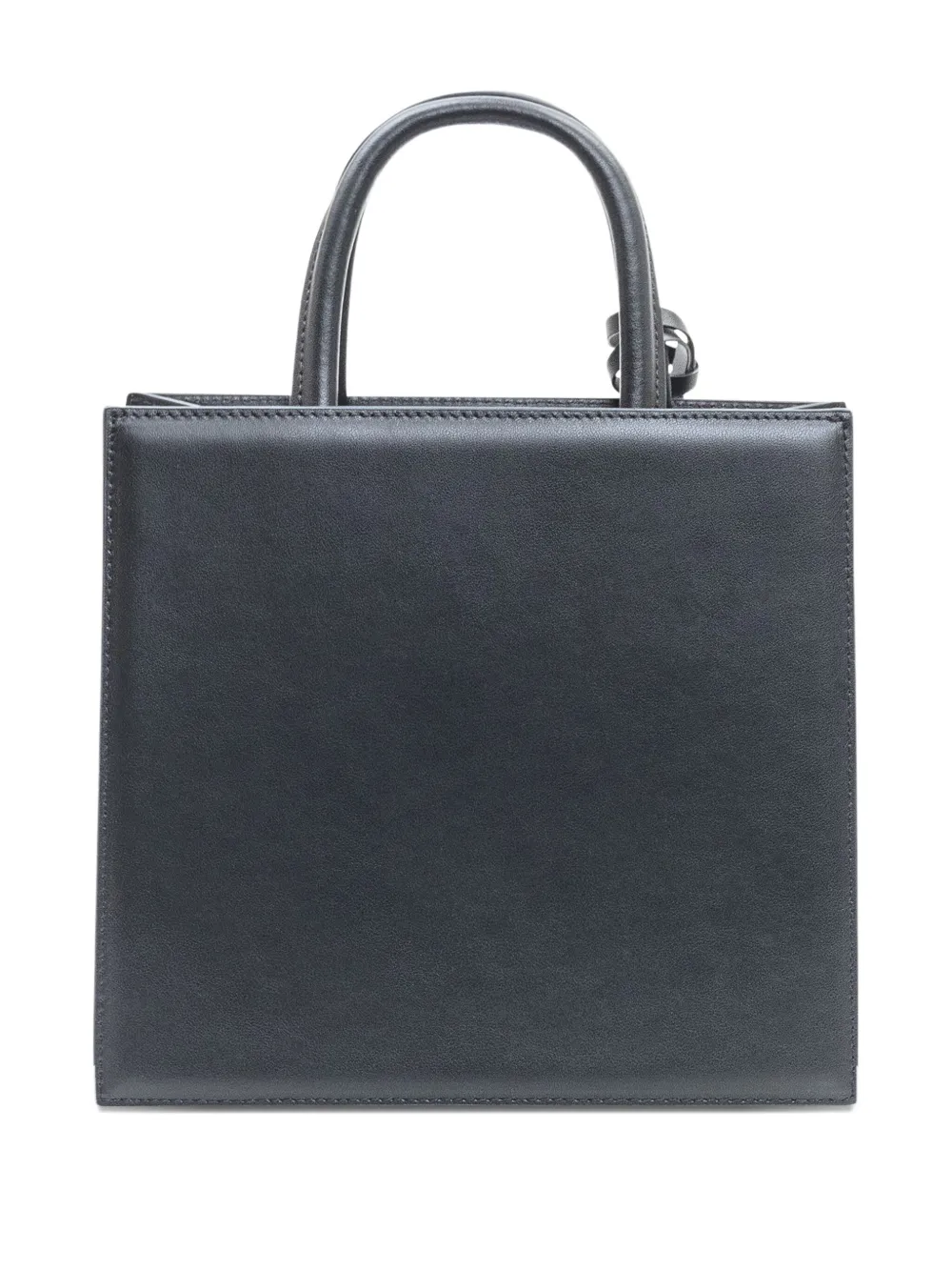 MC2 Saint Barth top-handle logo-detail satchel bag - Zwart