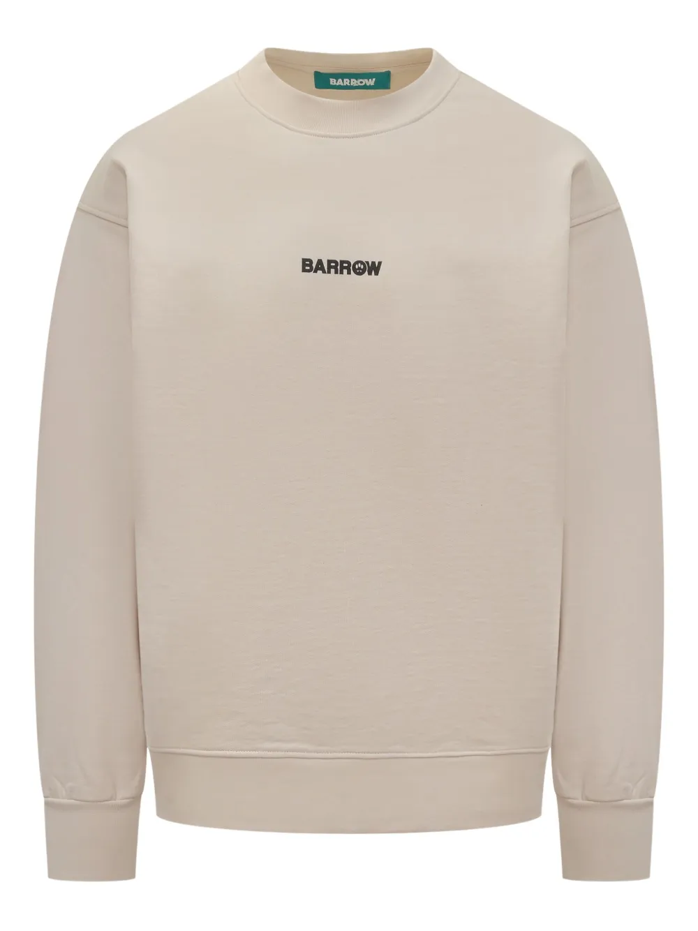BARROW sudadera con estampado gráfico y cuello redondo | neutro | Image 1