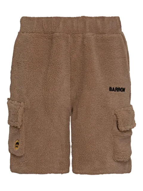 BARROW fleece cargo shorts