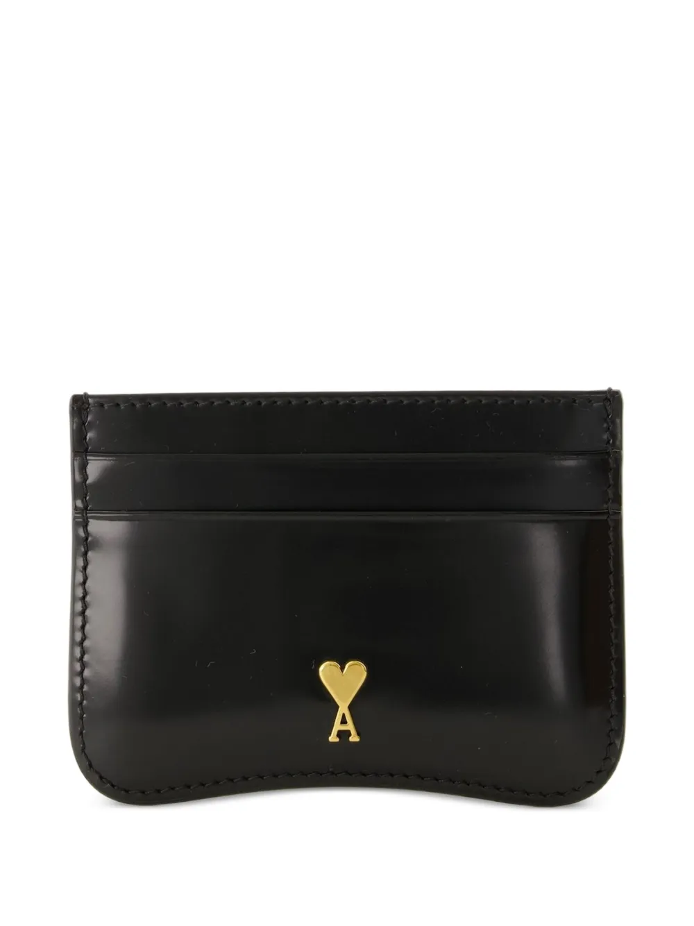 AMI Paris leather cardholder | Black | Image 1