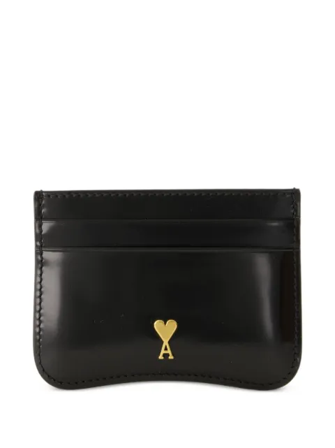 AMI Paris leather cardholder