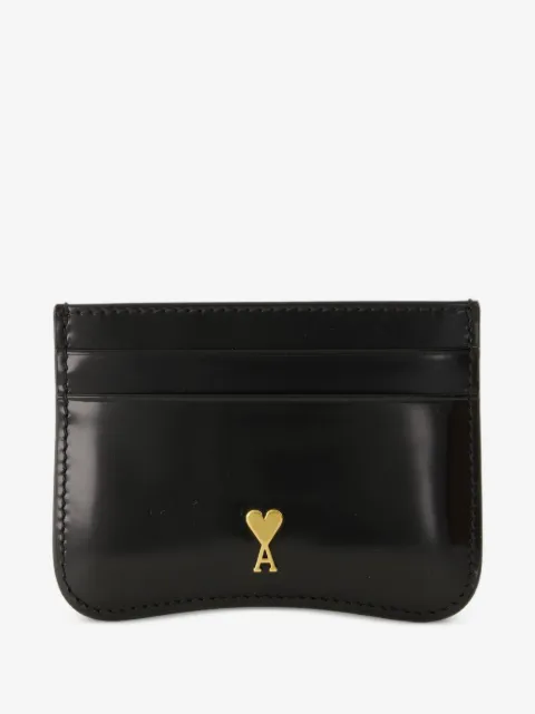 AMI Paris leather cardholder