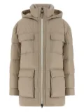 Brunello Cucinelli quilted padded coat - Neutrals