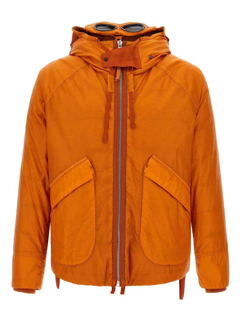 C.p. Company Medium Jacket Puffer Jackets Orange In Orange