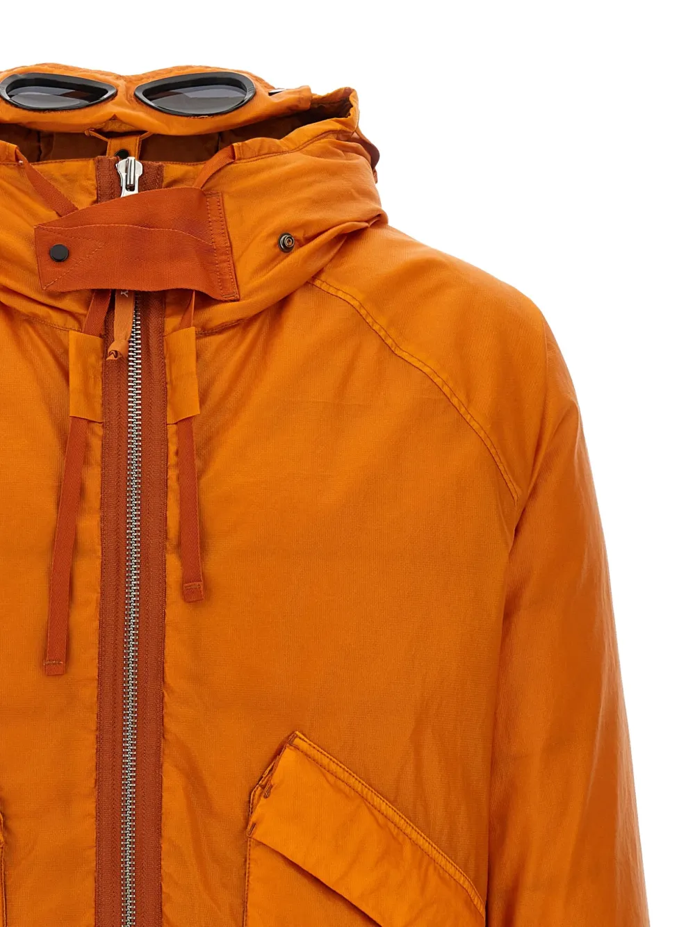 C.p. Company Medium Jacket Puffer Jackets Orange In Orange