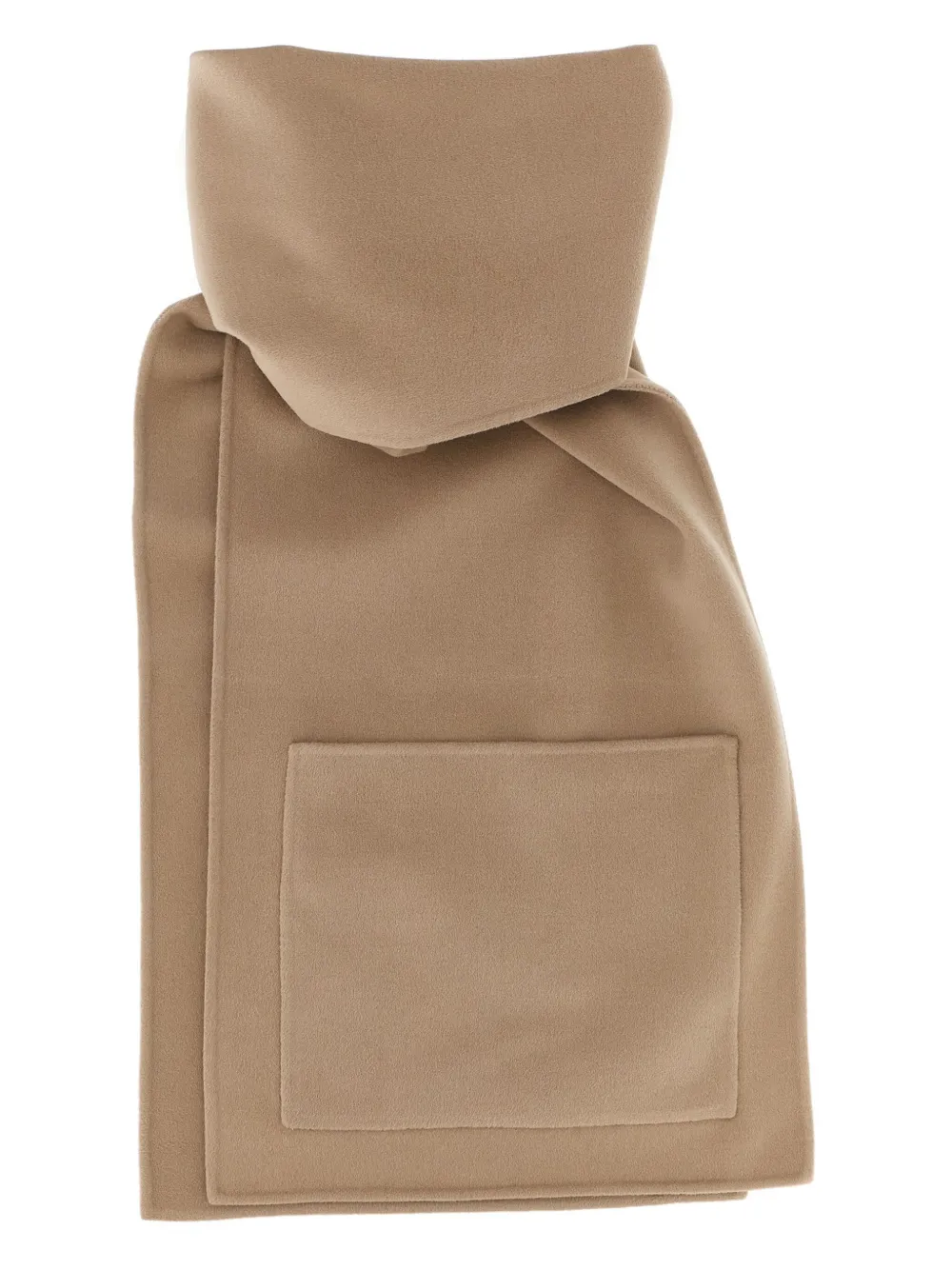 Alberta Ferretti pockets double-cloth scarf - ニュートラル Alberta Ferretti pockets double-cloth scarf - ニュートラル