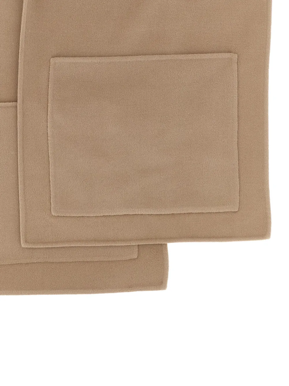Alberta Ferretti Double Cloth Scarf Scarves And Foulards Beige In Brown