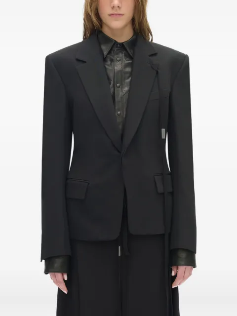 Ann Demeulemeester Rachele single-breasted blazer