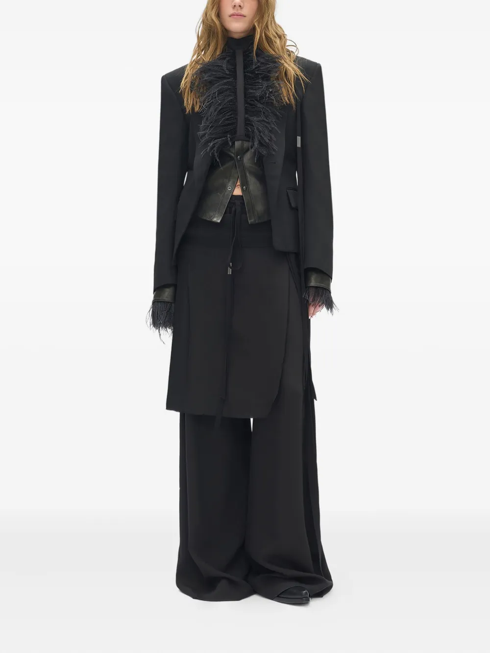 Ann Demeulemeester Rachele single-breasted blazer | Blazers | Image 2