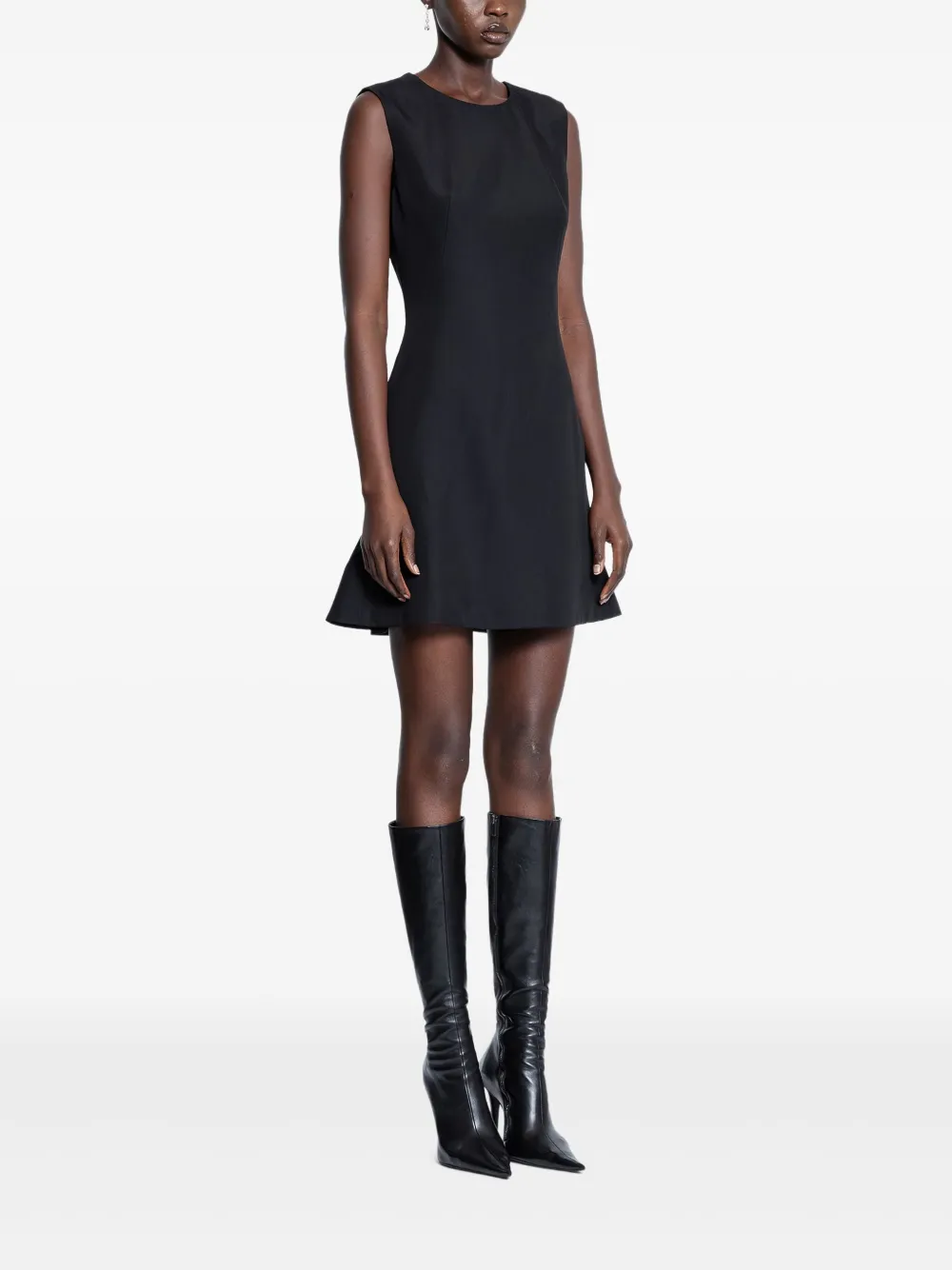 Alexander McQueen Mini-jurk - Zwart