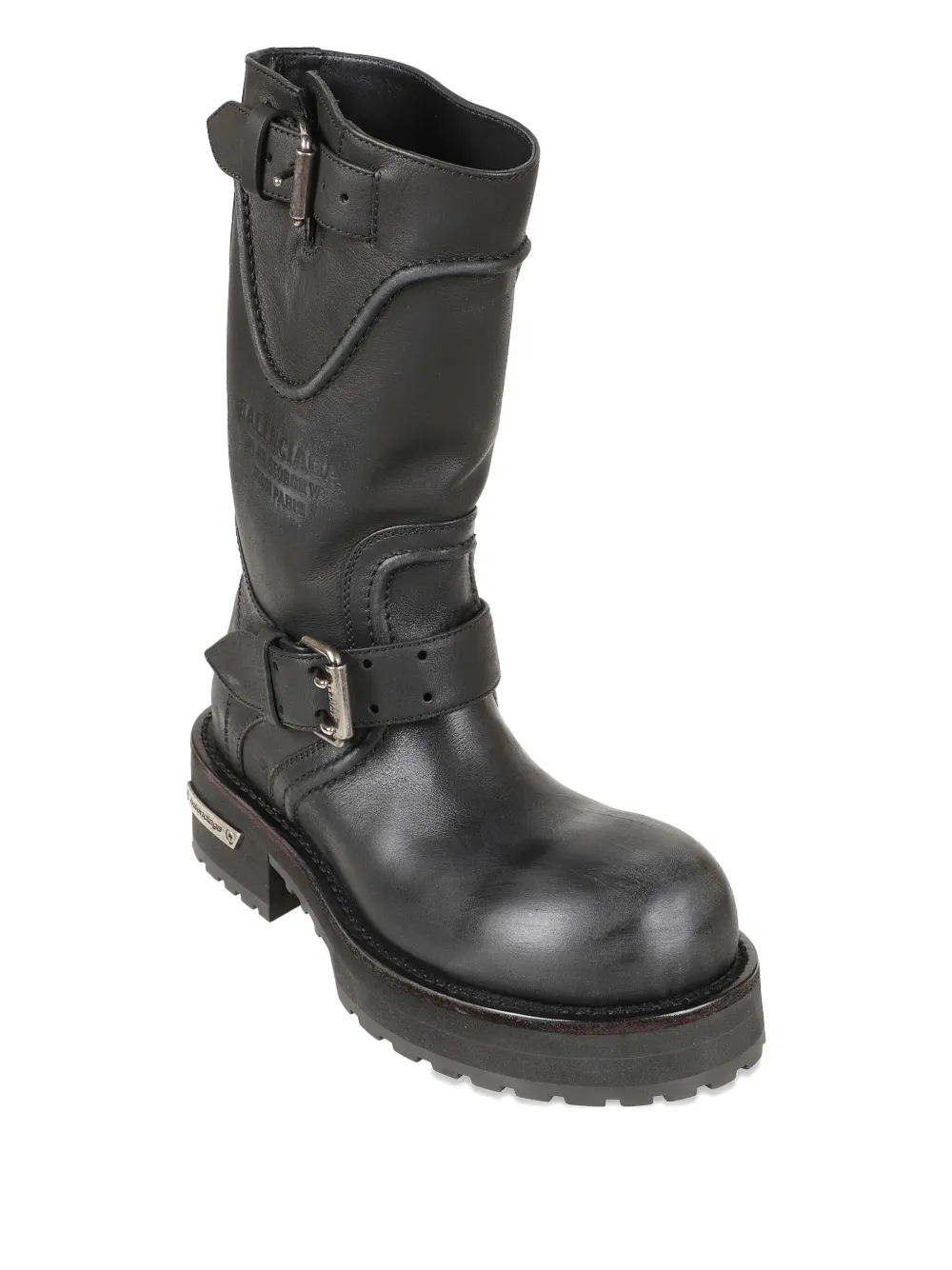 Balenciaga buckle-strap biker boots | Biker Boots | Image 2