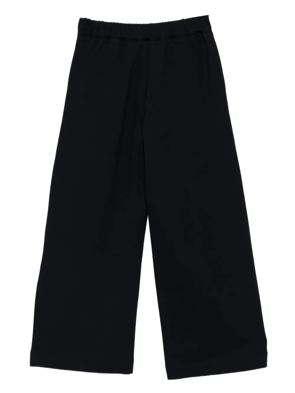 MAX&Co. Kids Broek met geborduurd logo Blauw