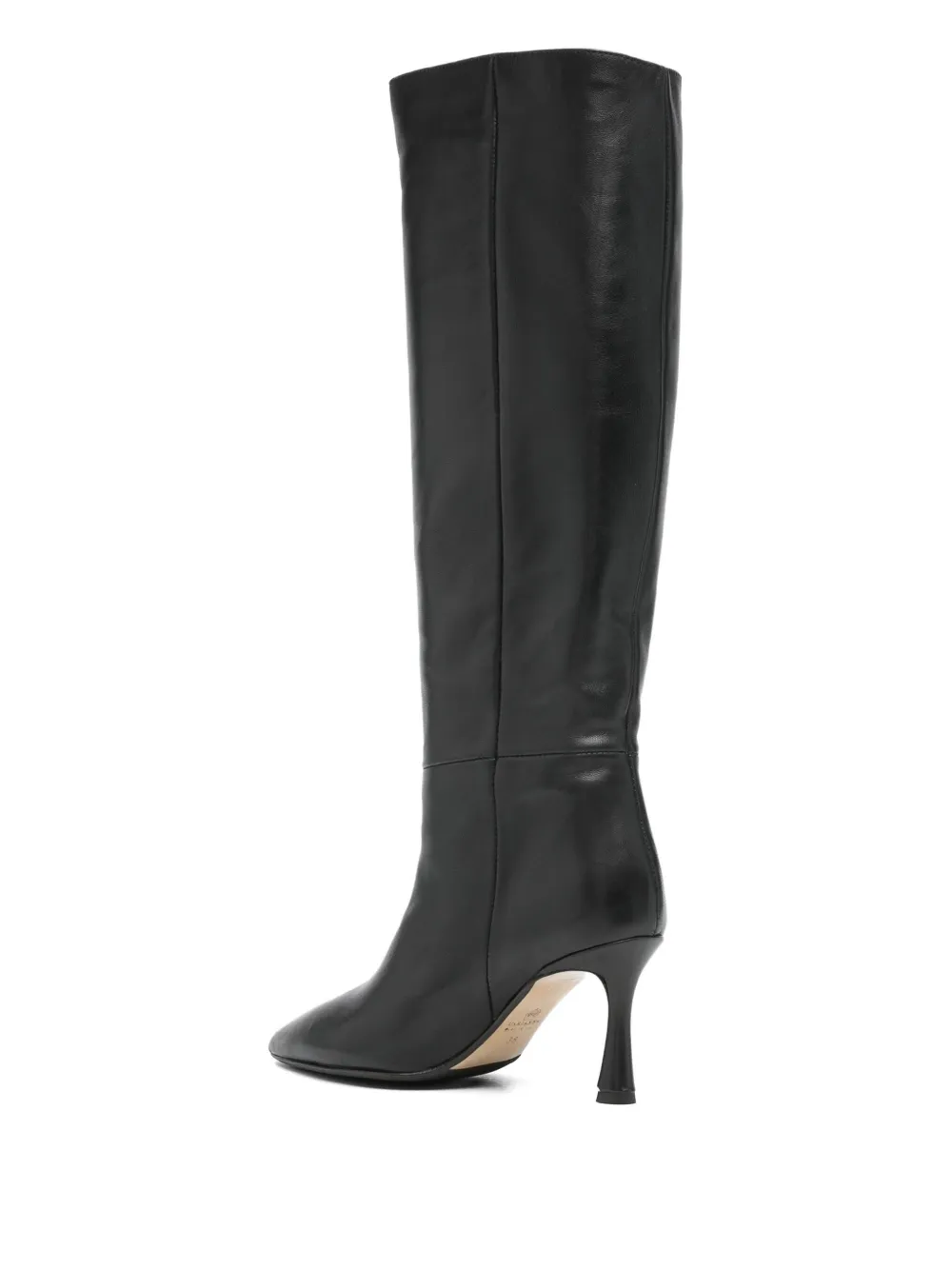L Arianna Pointed-toe Boots In Black