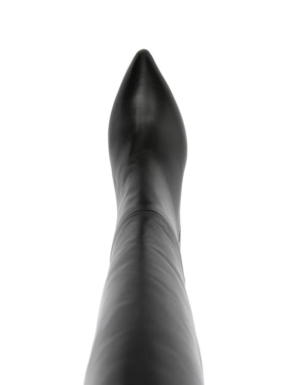 L Arianna Pointed-toe Boots In Black