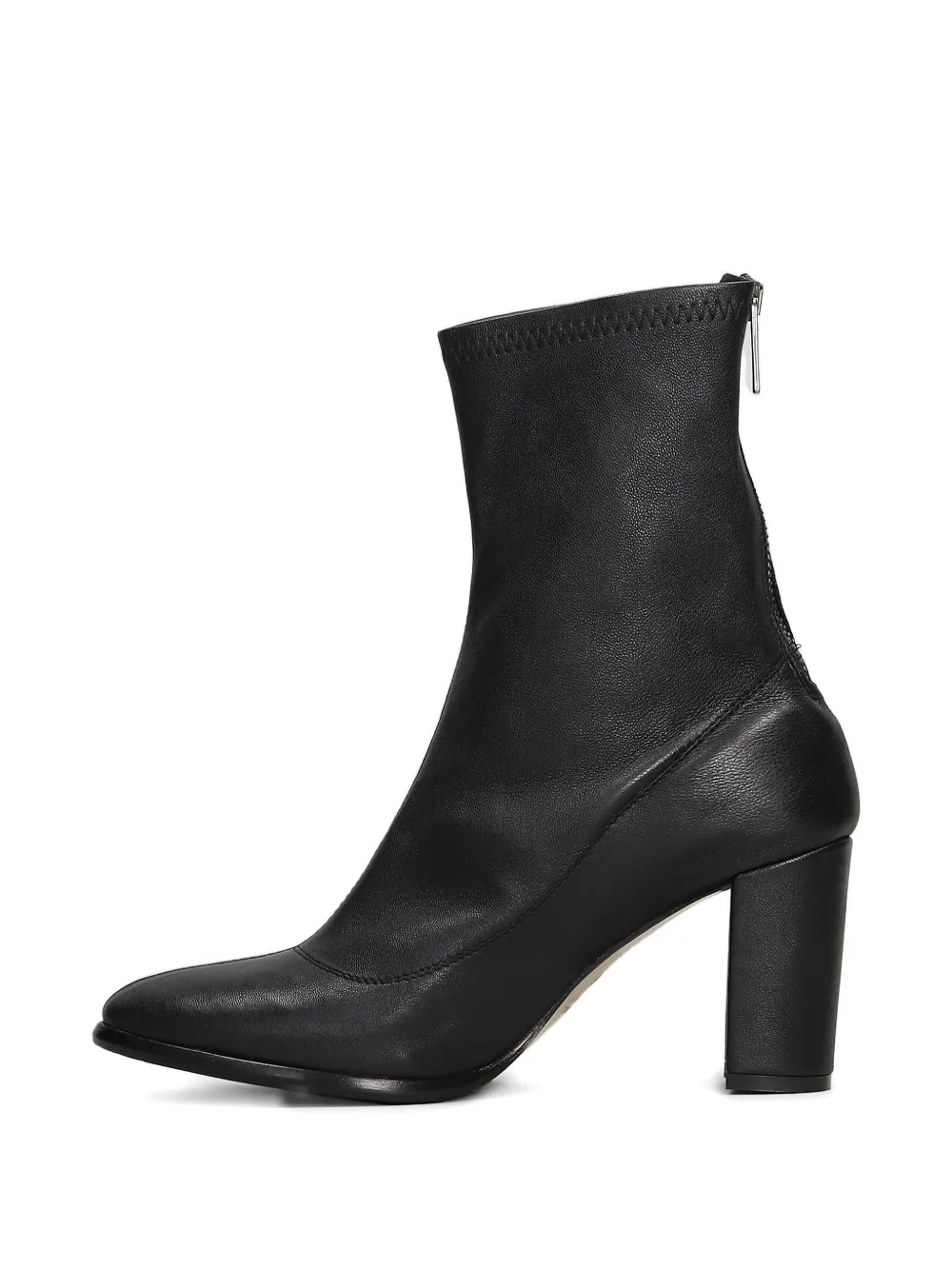 L Arianna 70mm Block Heel Boots In Black