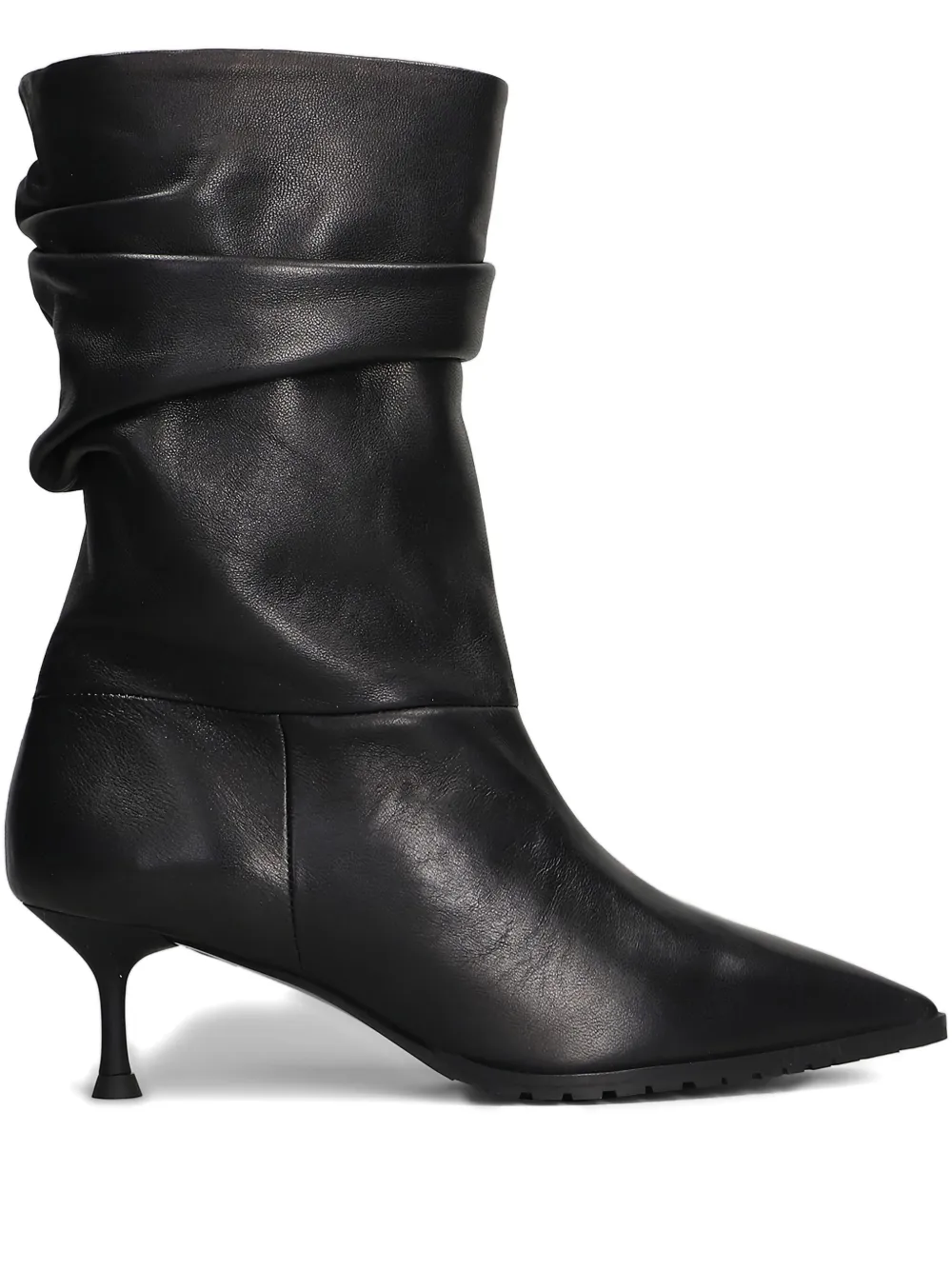 Fratelli Russo ruched boots | Black | Image 1