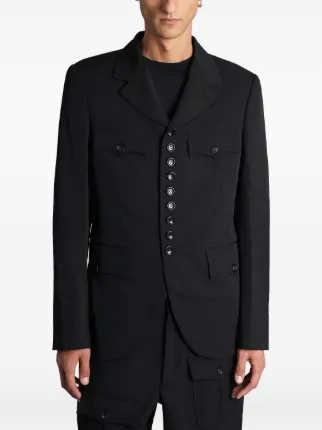 Comme Des Garçons Homme Plus ボタンポケット ジャケット | ブラック