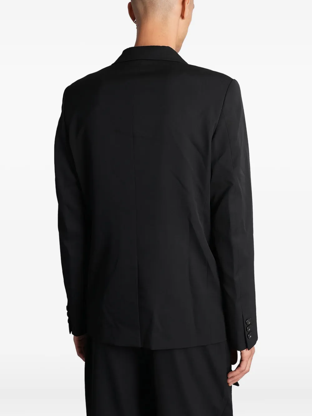 Comme Des Garçons Homme Deux Buttoned Pocket Jacket In Black