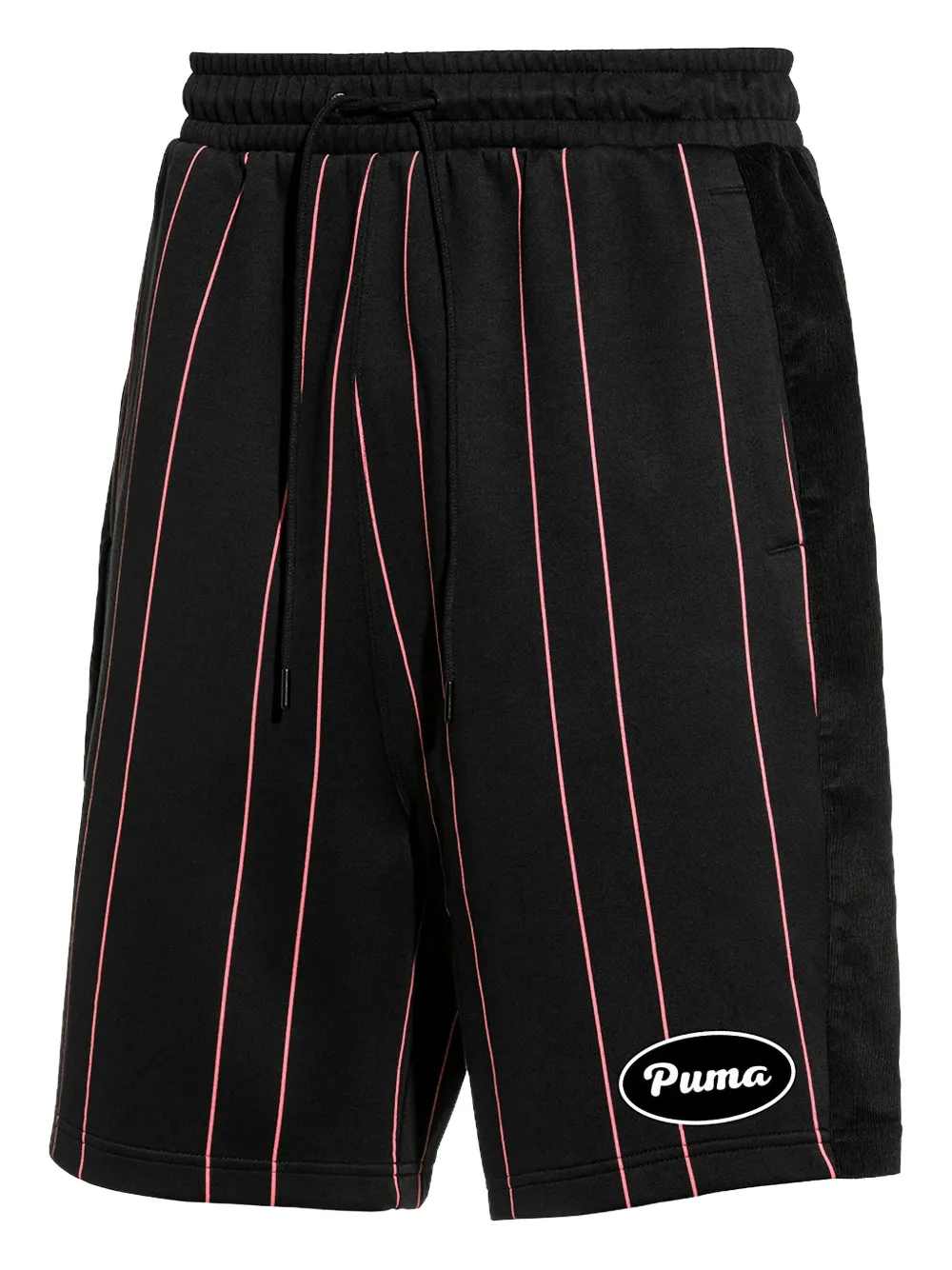PUMA striped shorts | Black | Image 1