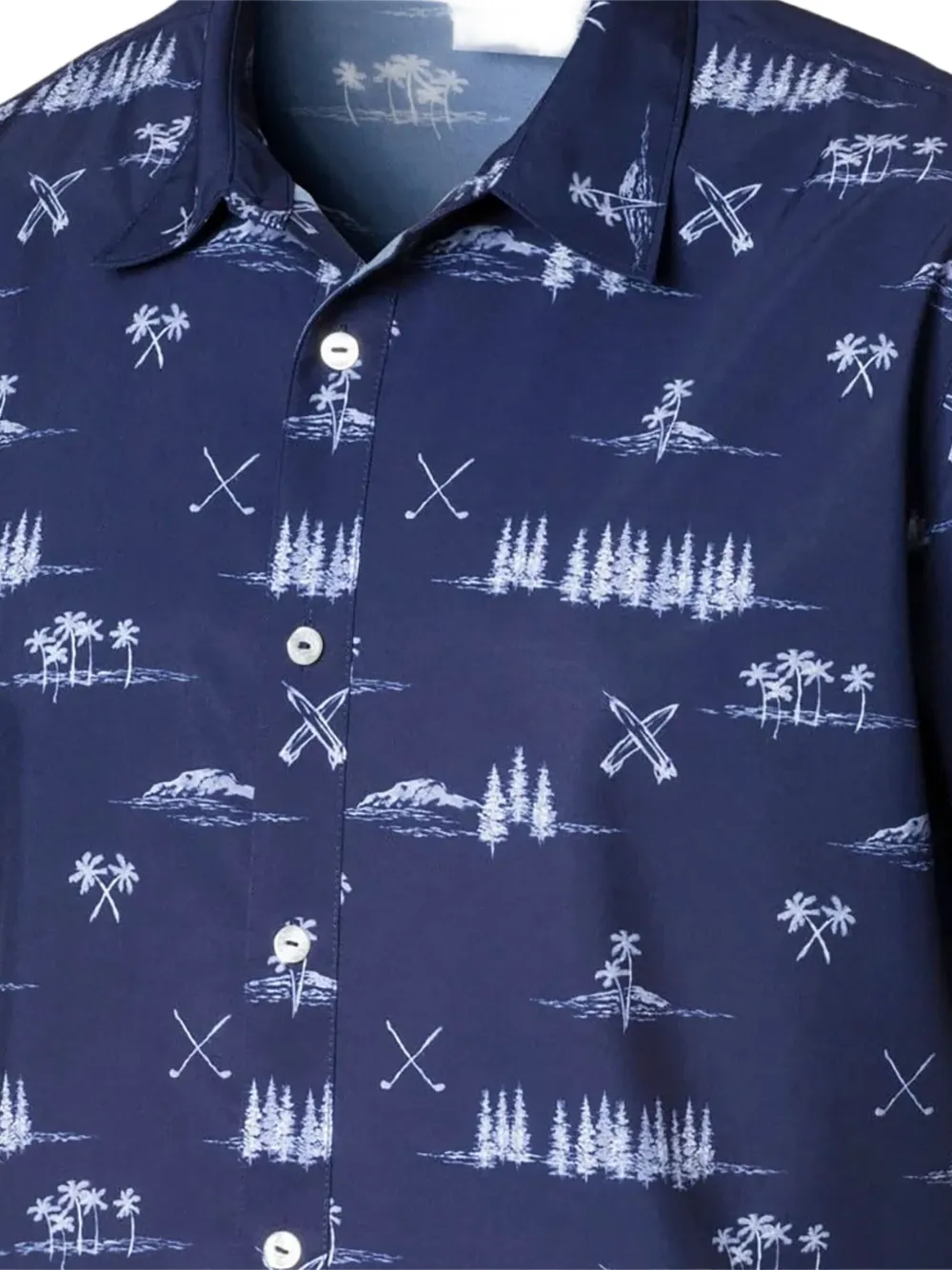 PUMA Paradise printed shirt - Blauw