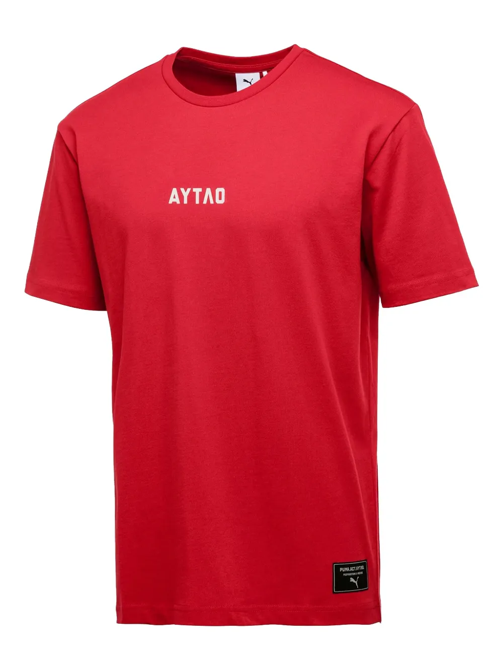 PUMA x O.Moscow text-print T-Shirt - Rood