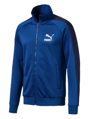 【激レア!XXL】PUMA トラックジャケット ブルー 左右フォームストリップ PUMA T7 サイドストライプ トラックジャケット | ブルー | FARFETCH JP