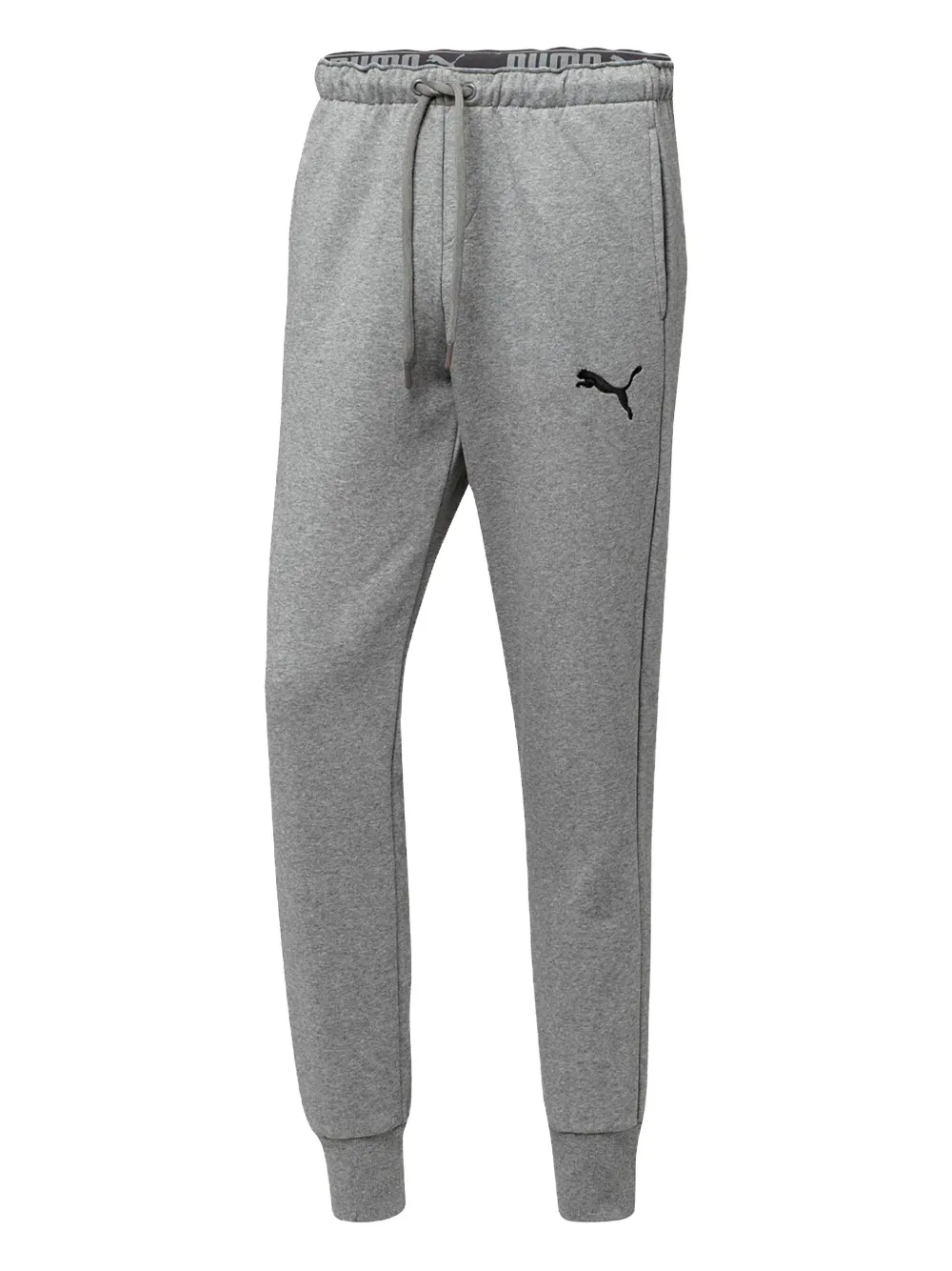 Puma Core Fleece Track Pants In Gray