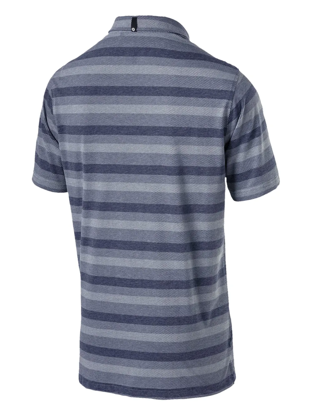 PUMA Local Pro striped polo shirt - Blauw