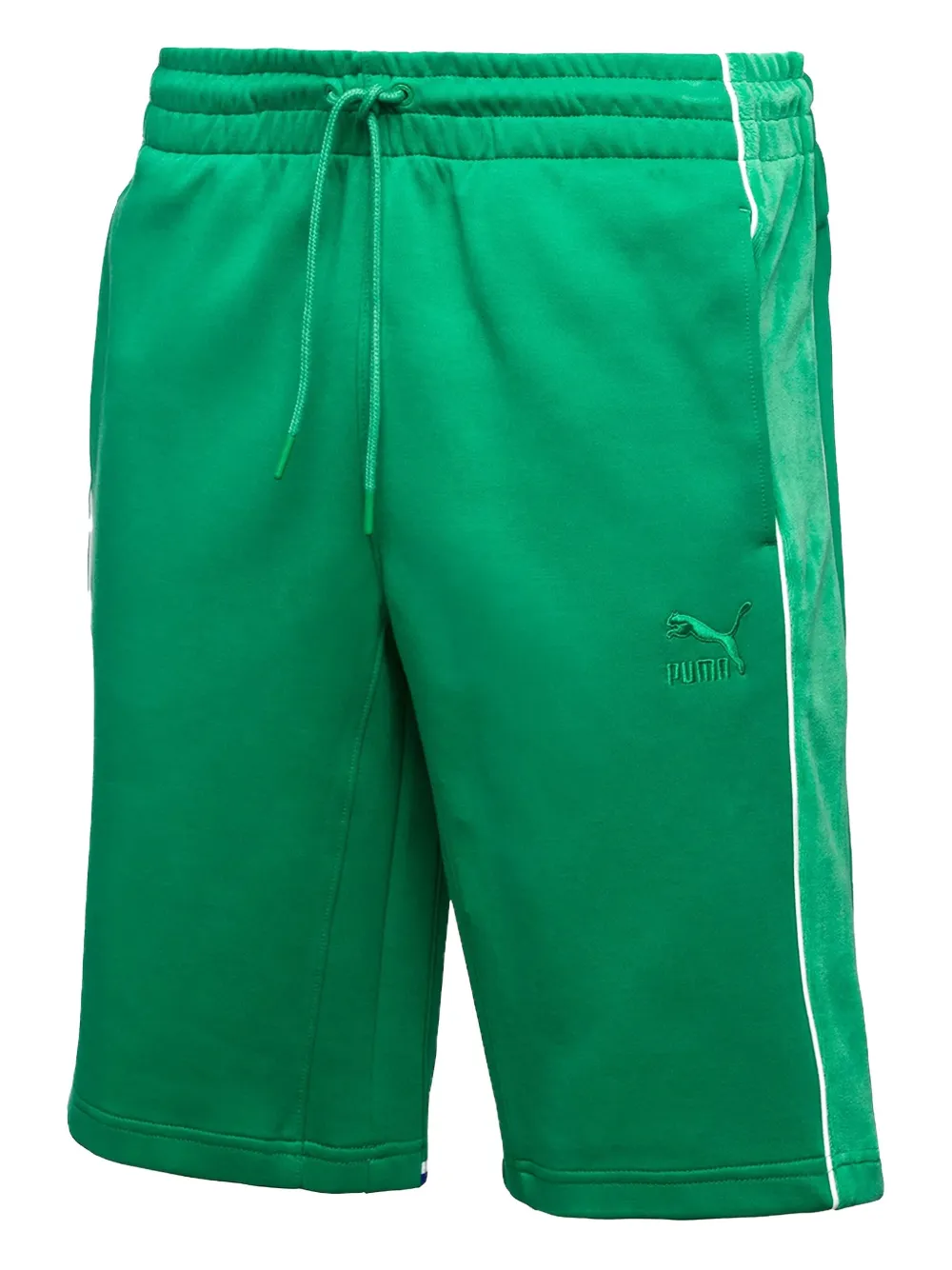 PUMA shorts deportivos con cordones en la pretina en colaboración con Big Sean | verde | Image 1