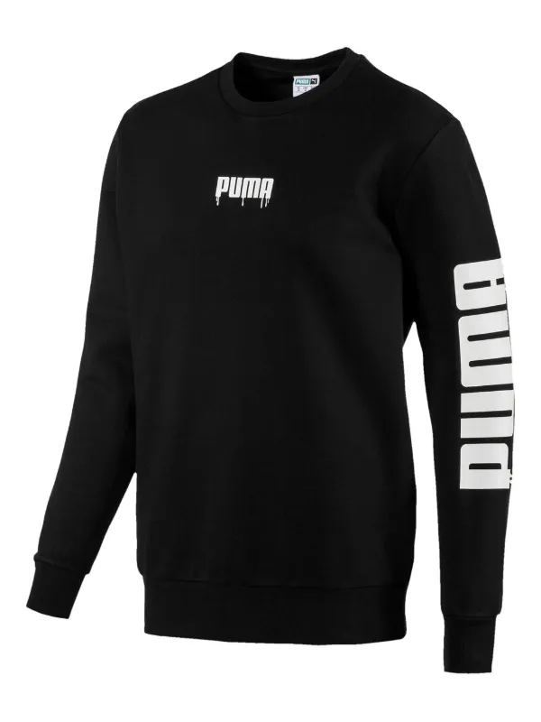 PUMA Super Puma Crew Sound T-shirt | Black | FARFETCH HK