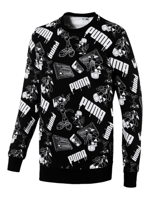 PUMA t-shirt à imprimé Super Puma Sound AOP