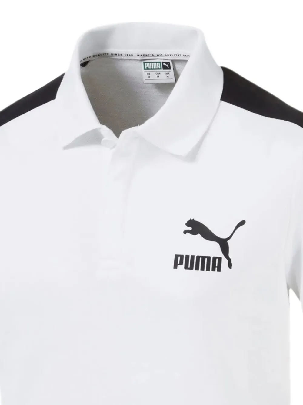 PUMA Iconic T7 poloshirt - Wit