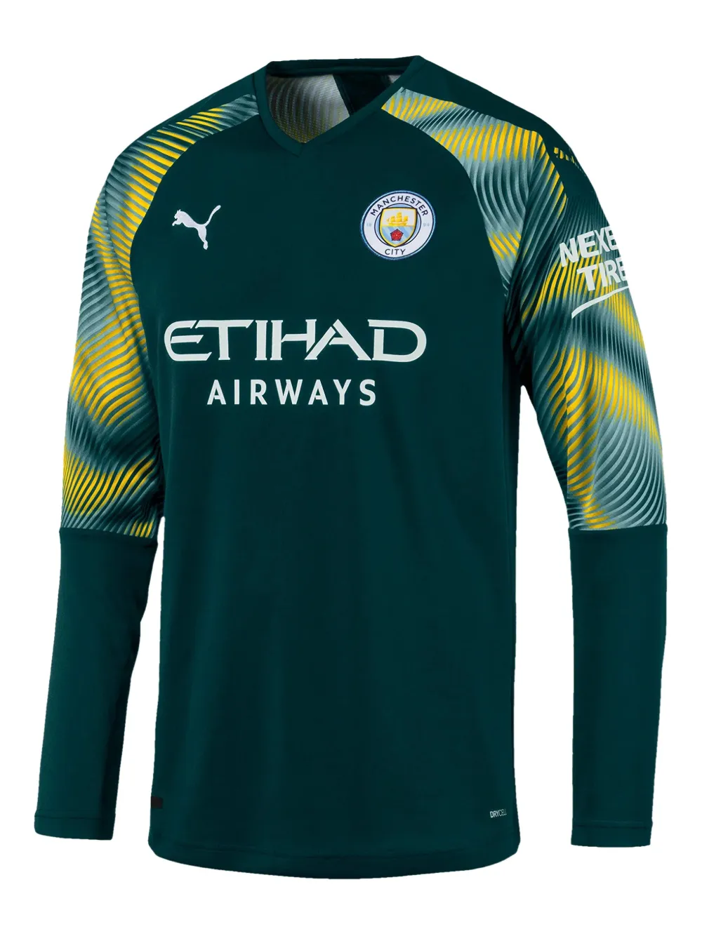 Puma Manchester City Long-sleeve Vest In Green