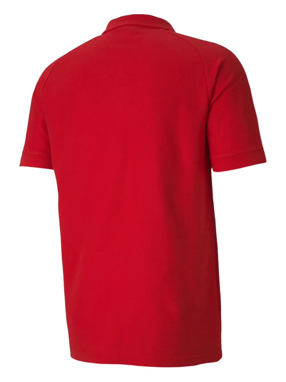 PUMA x Scuderia Ferrari logo-print polo shirt - Rood