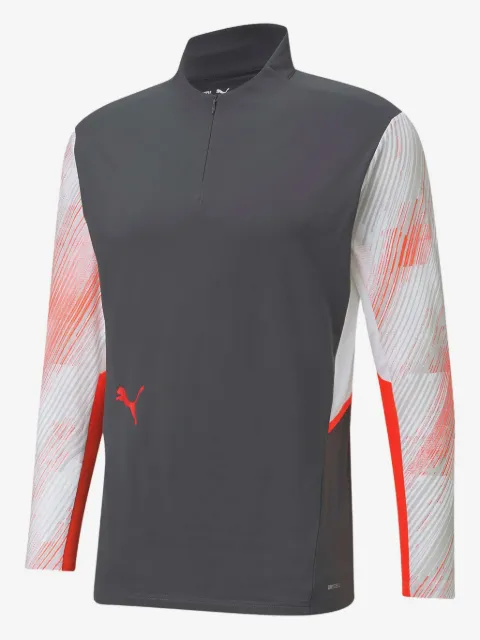PUMA zip-fastening long-sleeve T-shirt
