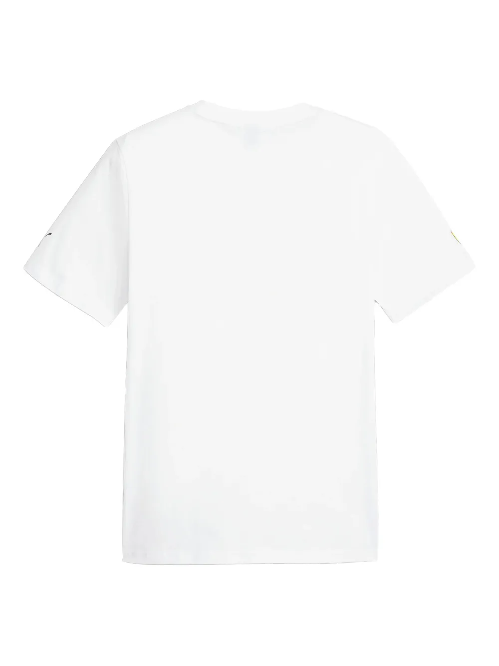 PUMA x Ferrari car-embroidered T-shirt - Wit