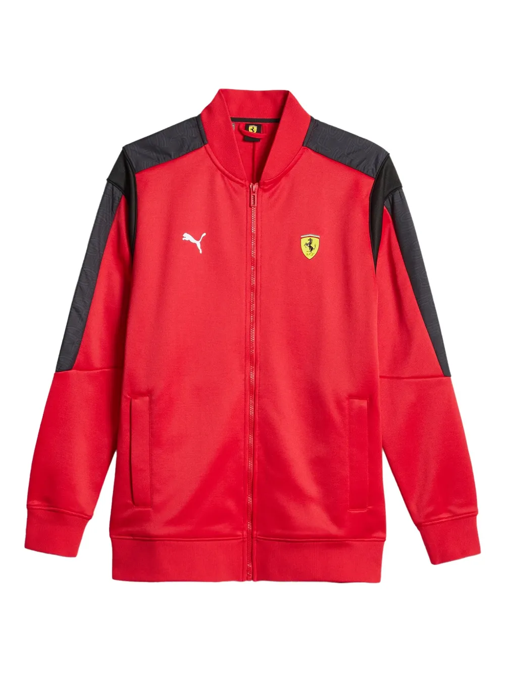 Puma X Ferrari Mt7 Track Jacket In Red