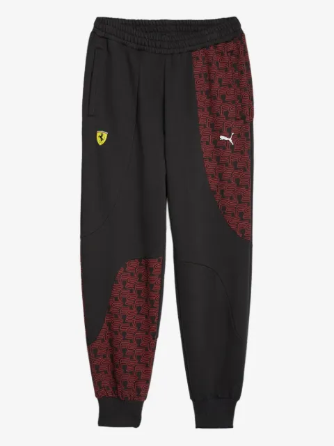 PUMA pants con logo estampado en colaboración con Ferrari