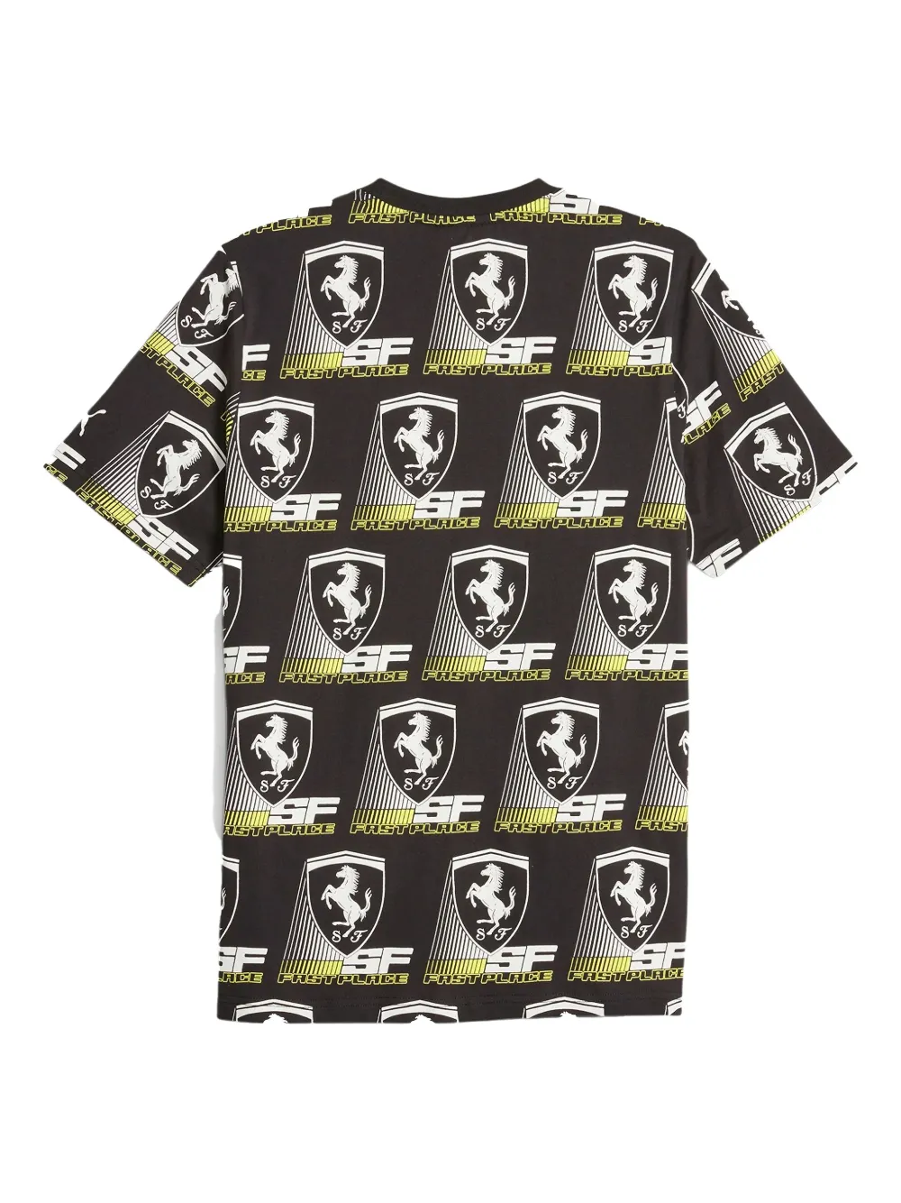 PUMA x Ferrari logo-print T-shirt - Zwart